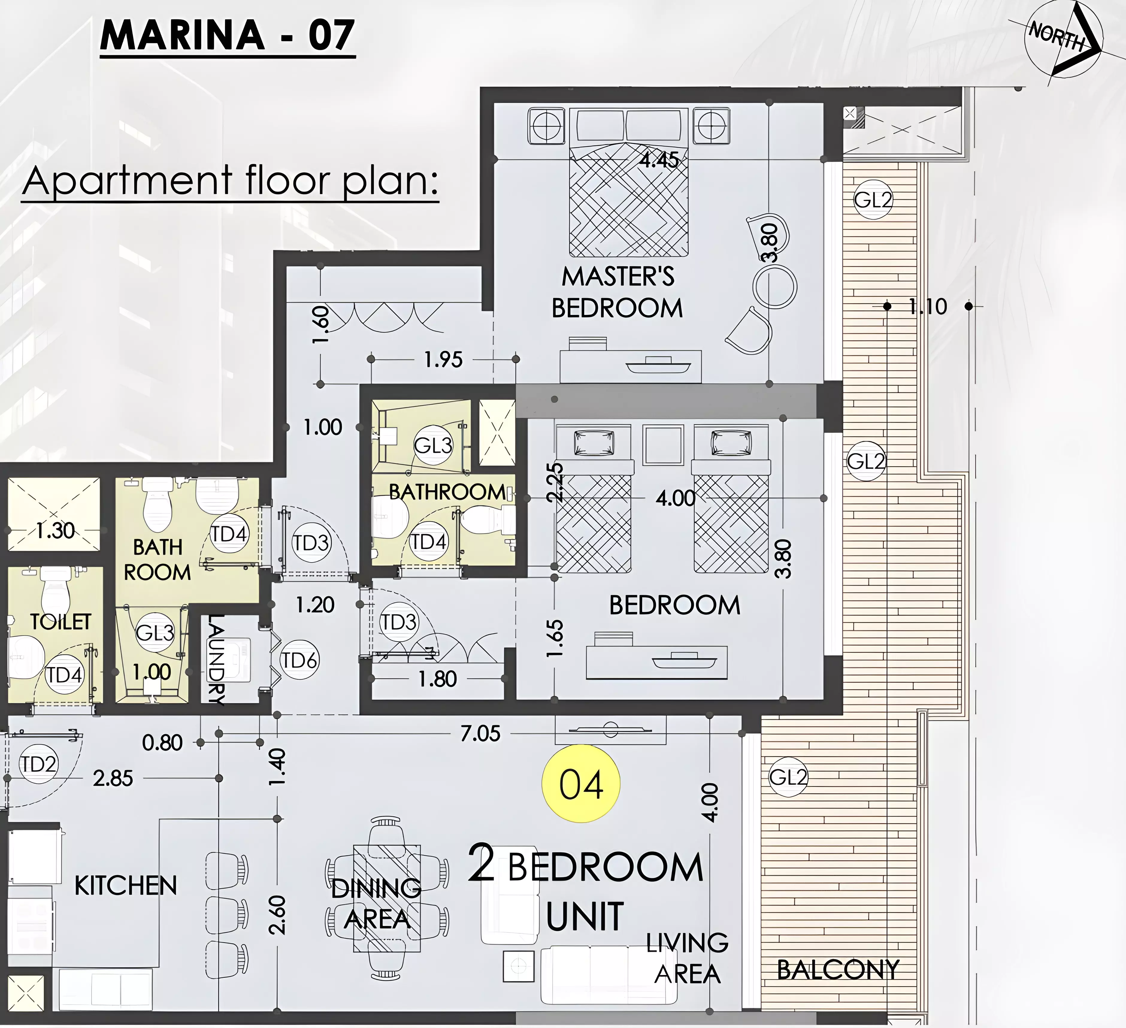Unit floor plan image