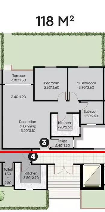 Unit floor plan image