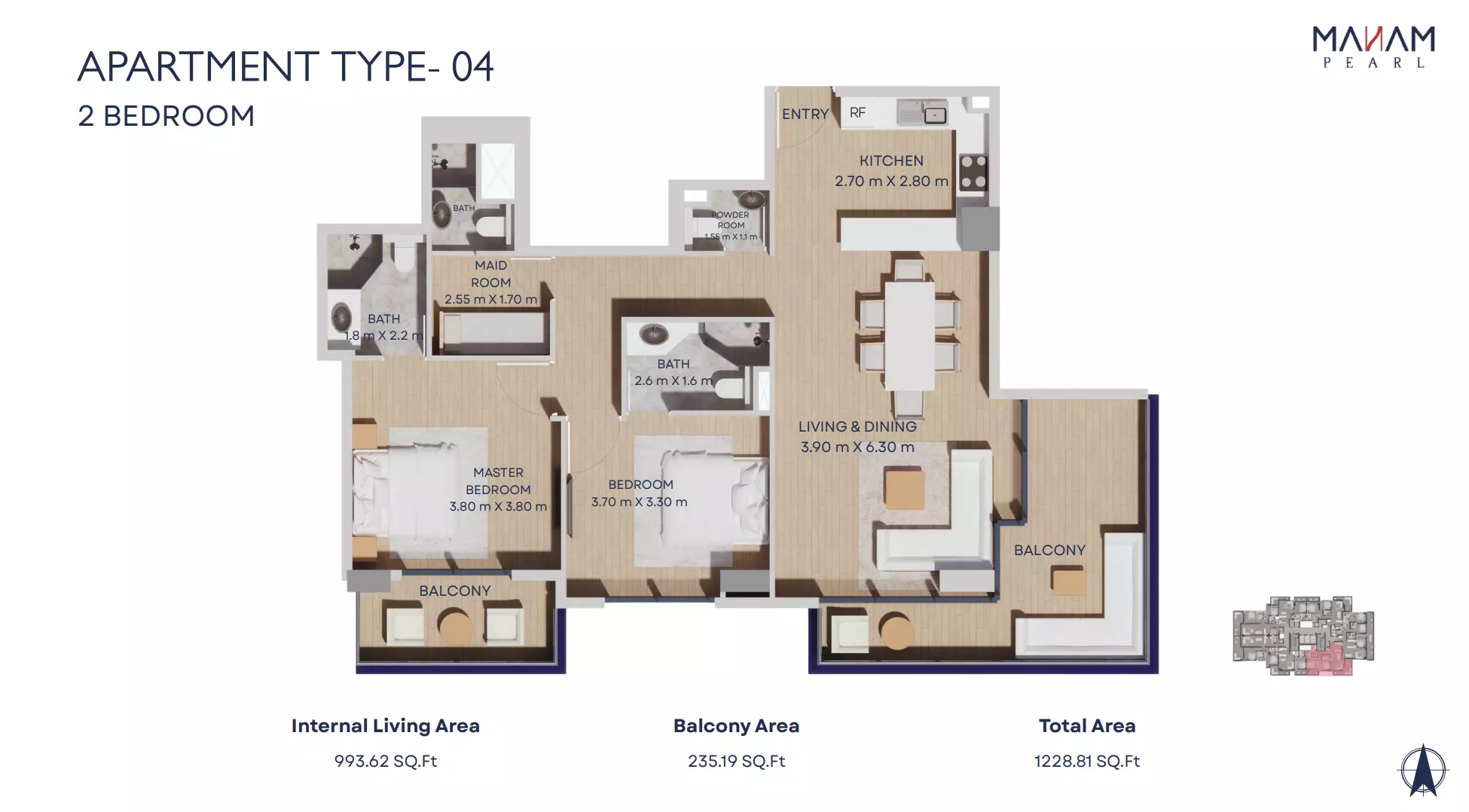 Unit floor plan image