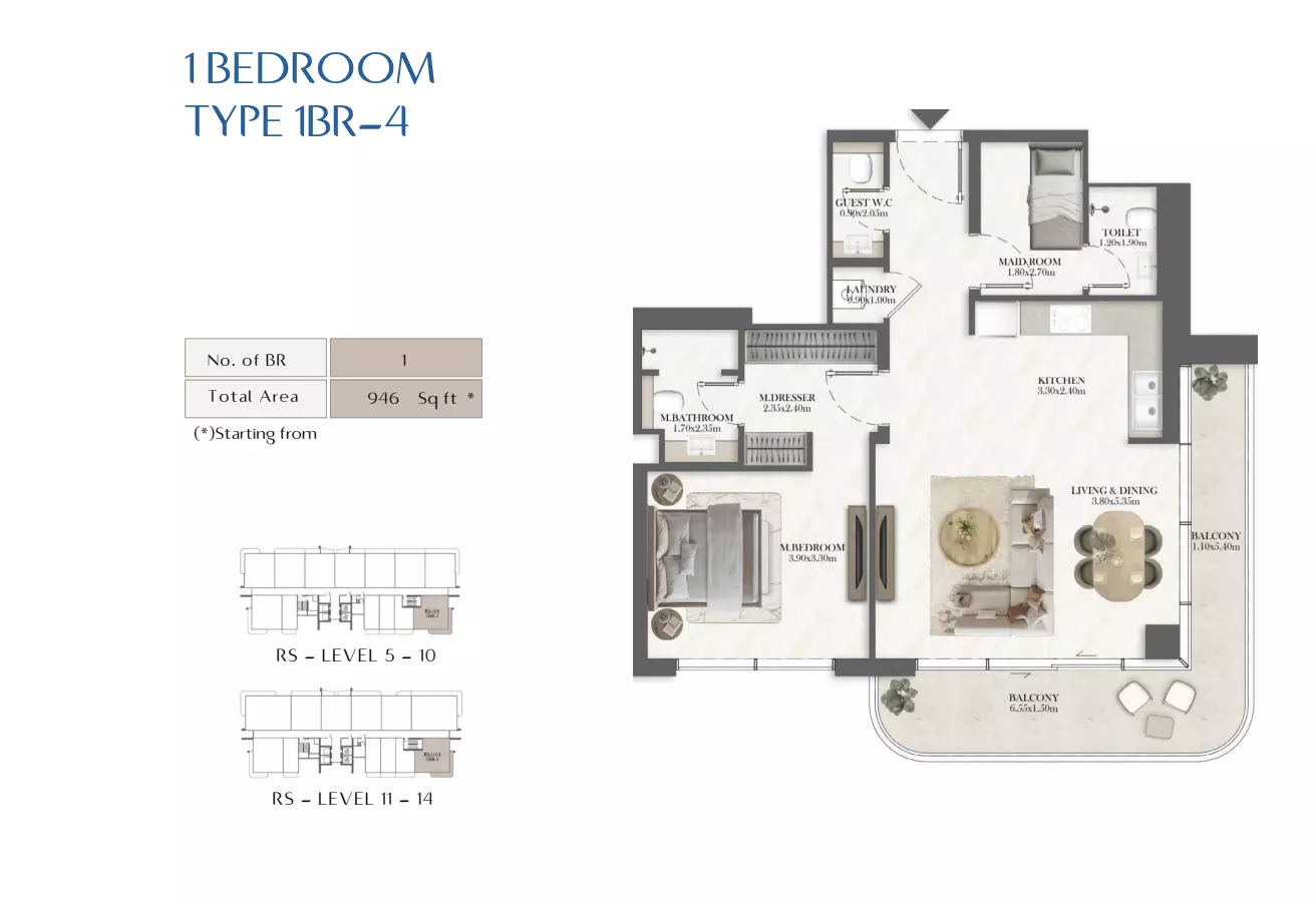 Unit floor plan image
