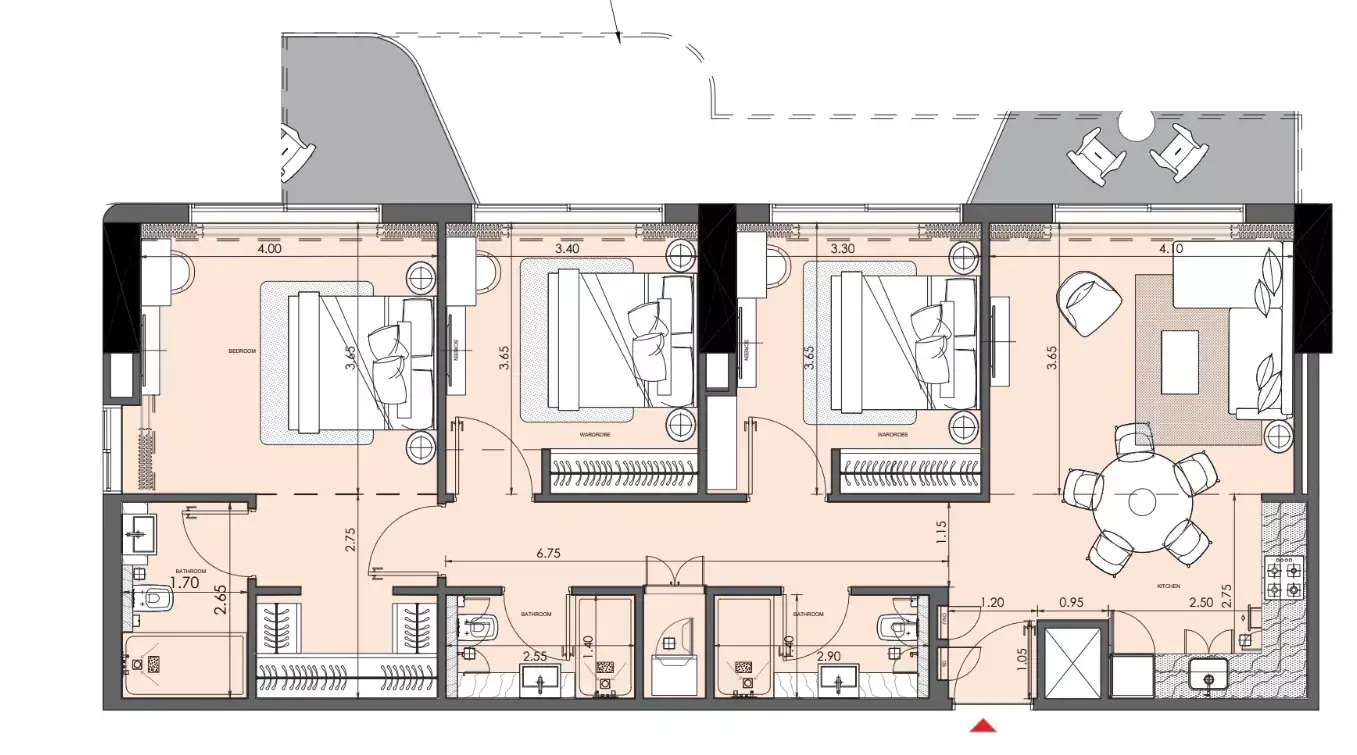 Unit floor plan image