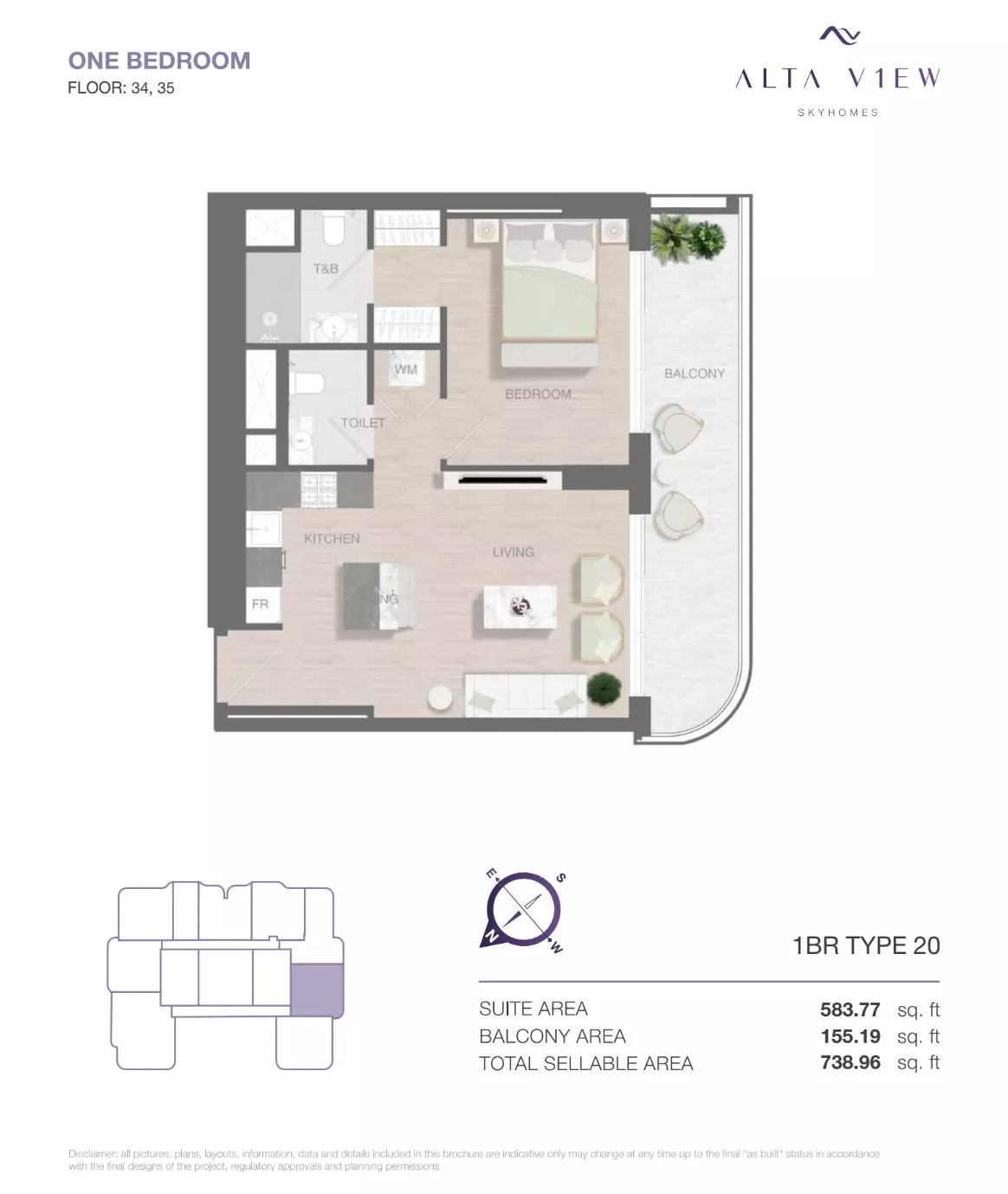 Unit floor plan image