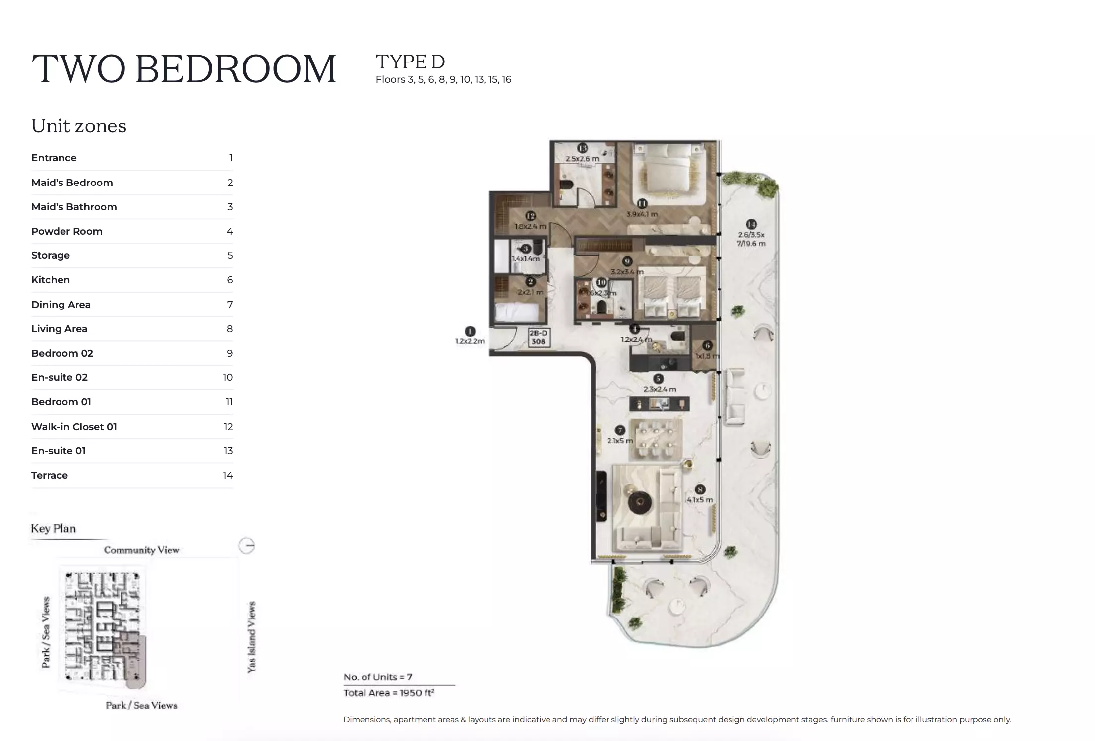 Unit floor plan image