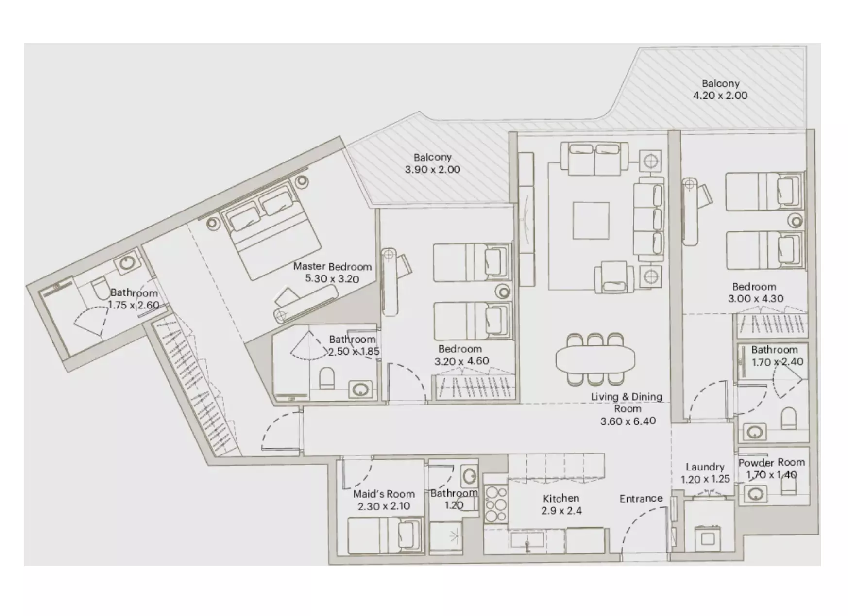 Unit floor plan image