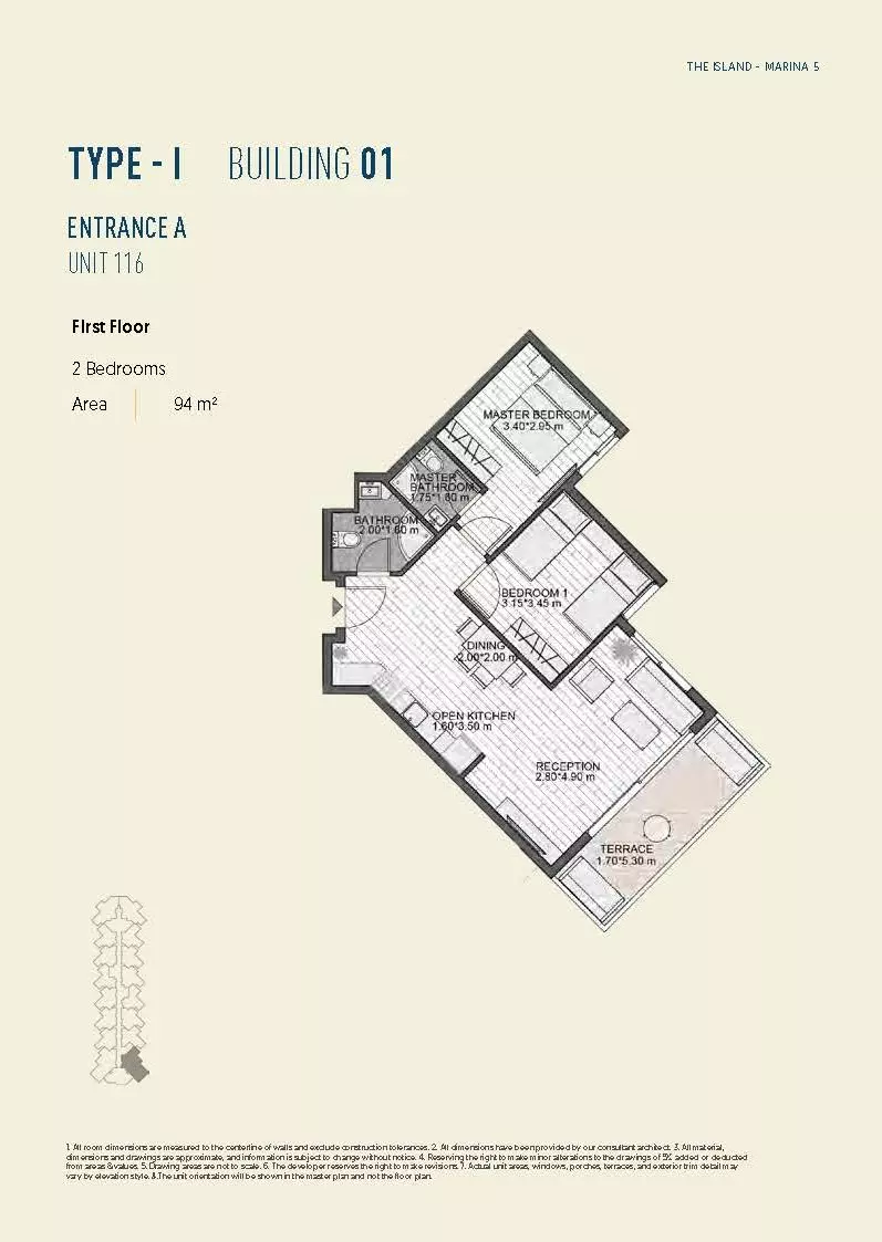 Unit floor plan image