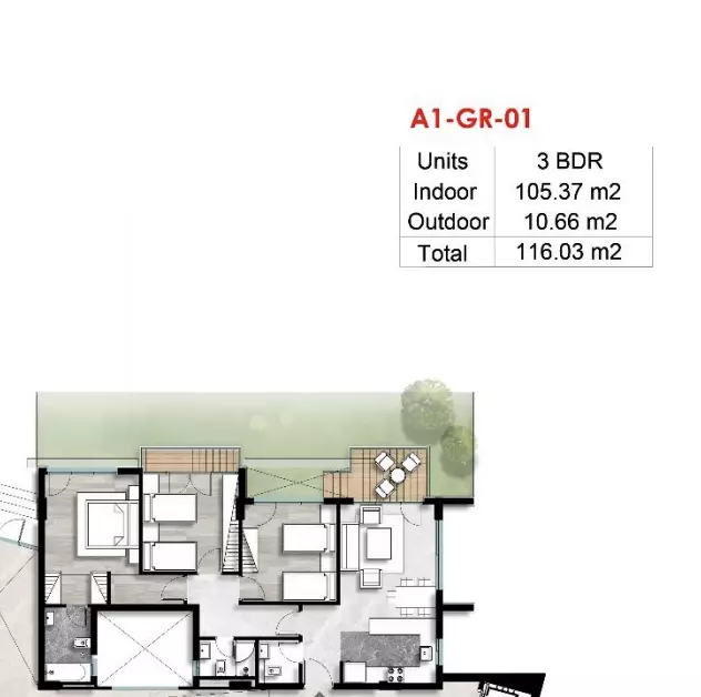 Unit floor plan image