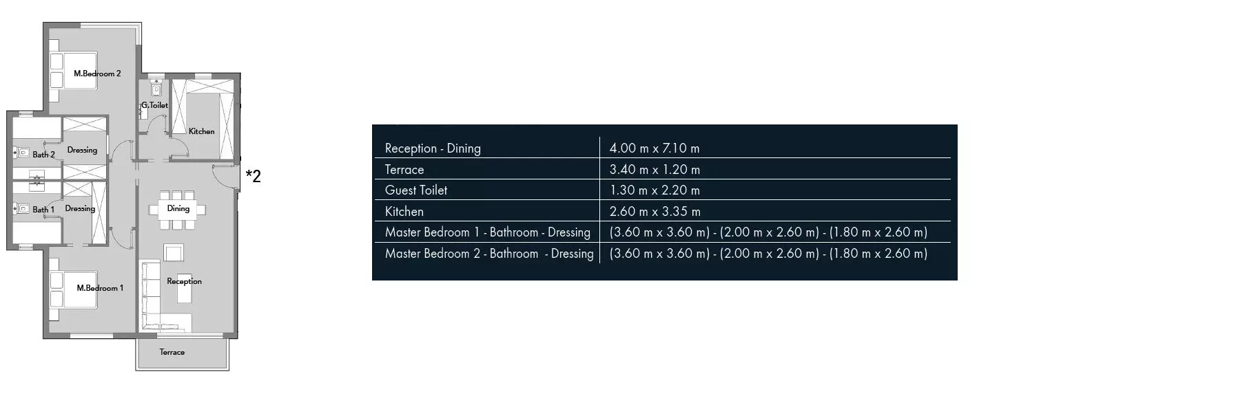 Unit floor plan image