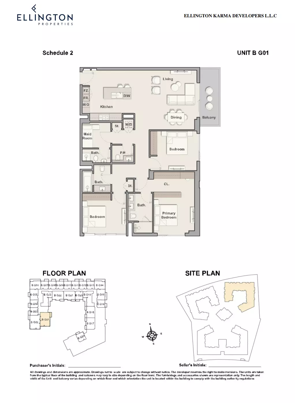 Belgravia Gardens Type BG01 | Building 2, 3 beds