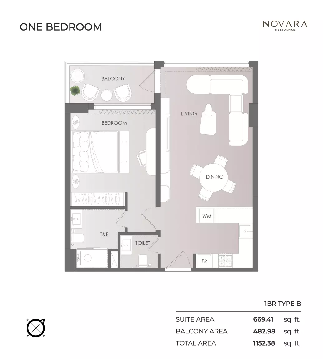 Unit floor plan image