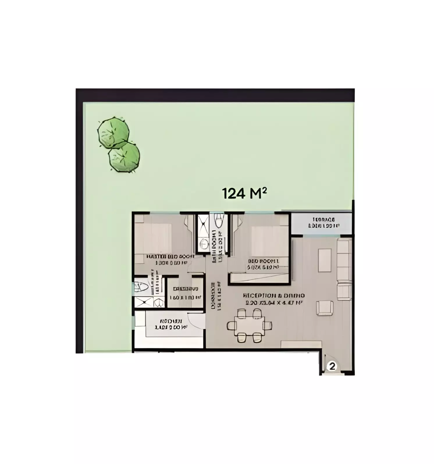 Unit floor plan image