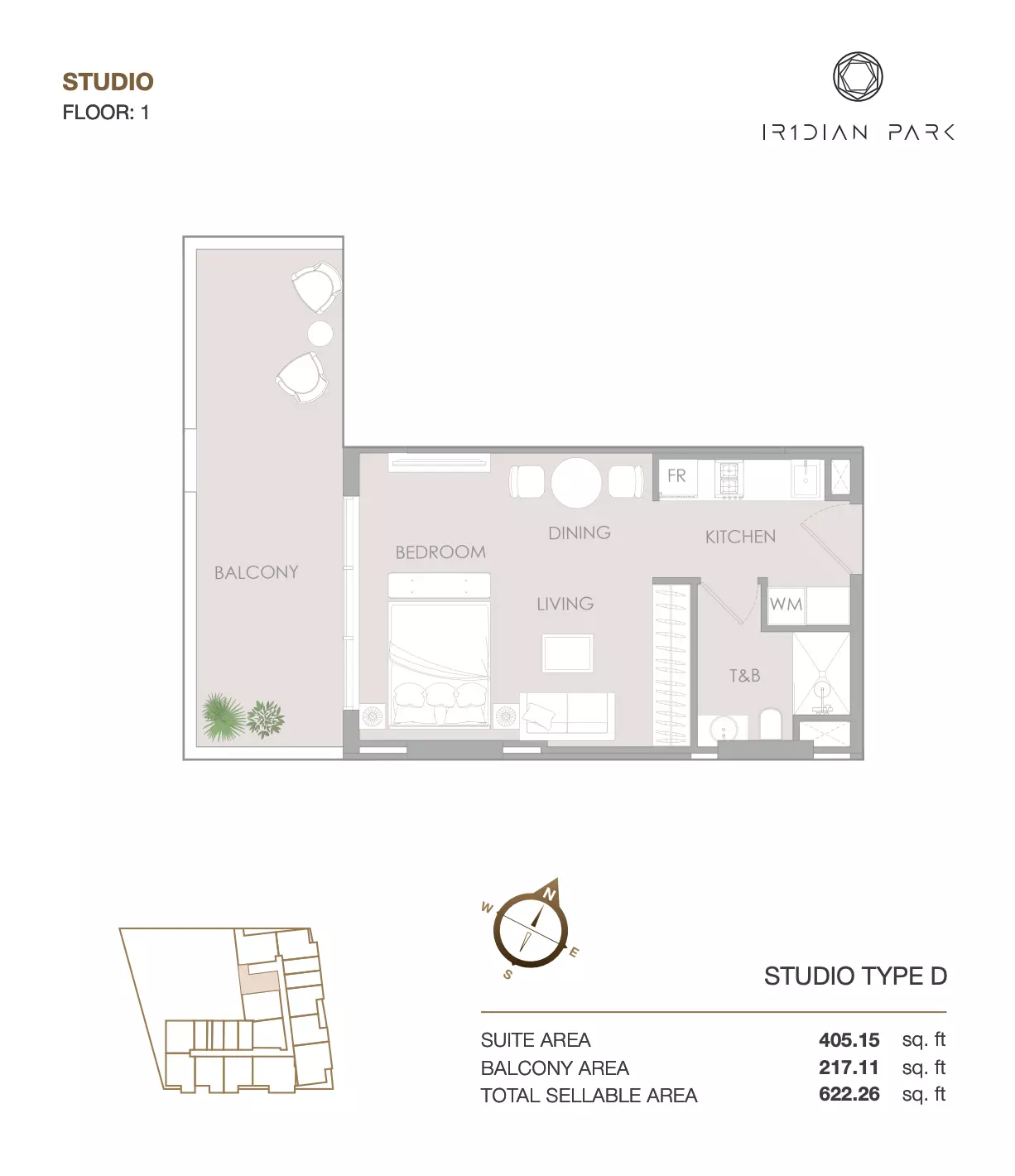 Unit floor plan image