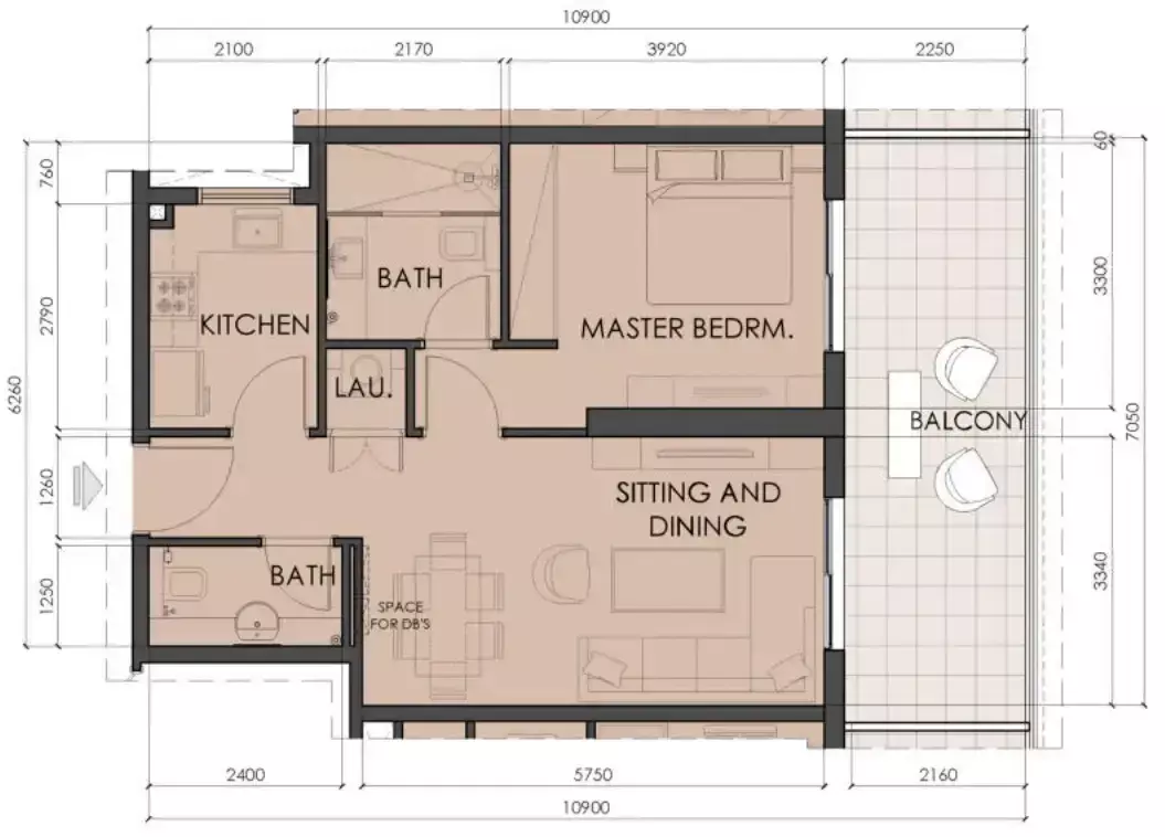 Unit floor plan image