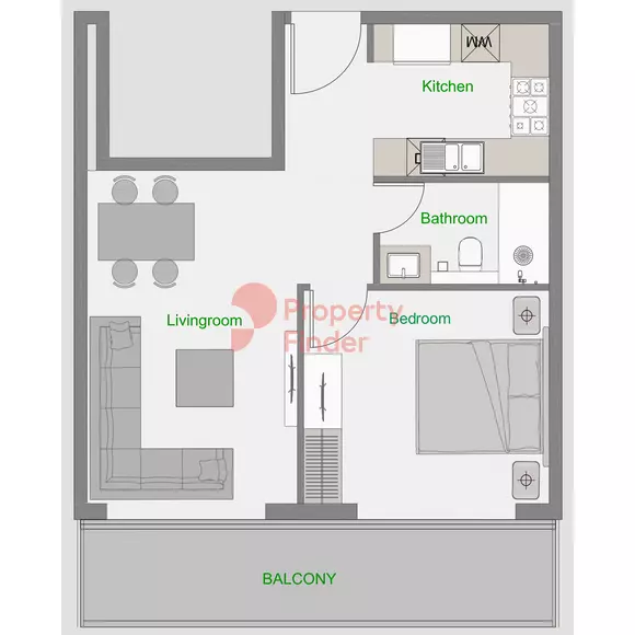 The Central Downtown - Type 3 ,Tower D Floor Plan