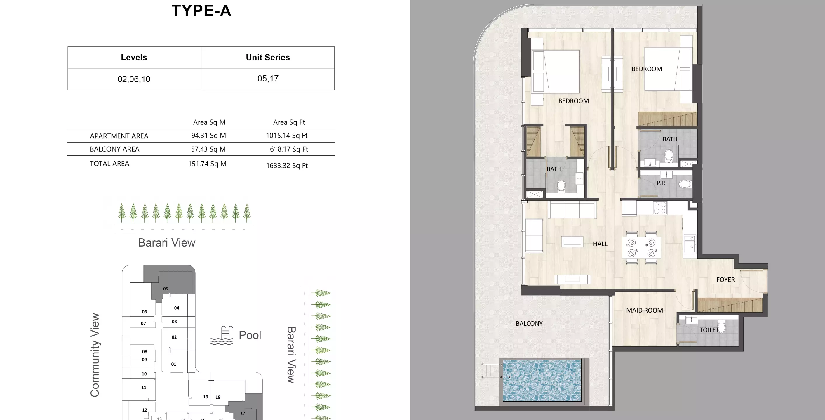 Unit floor plan image
