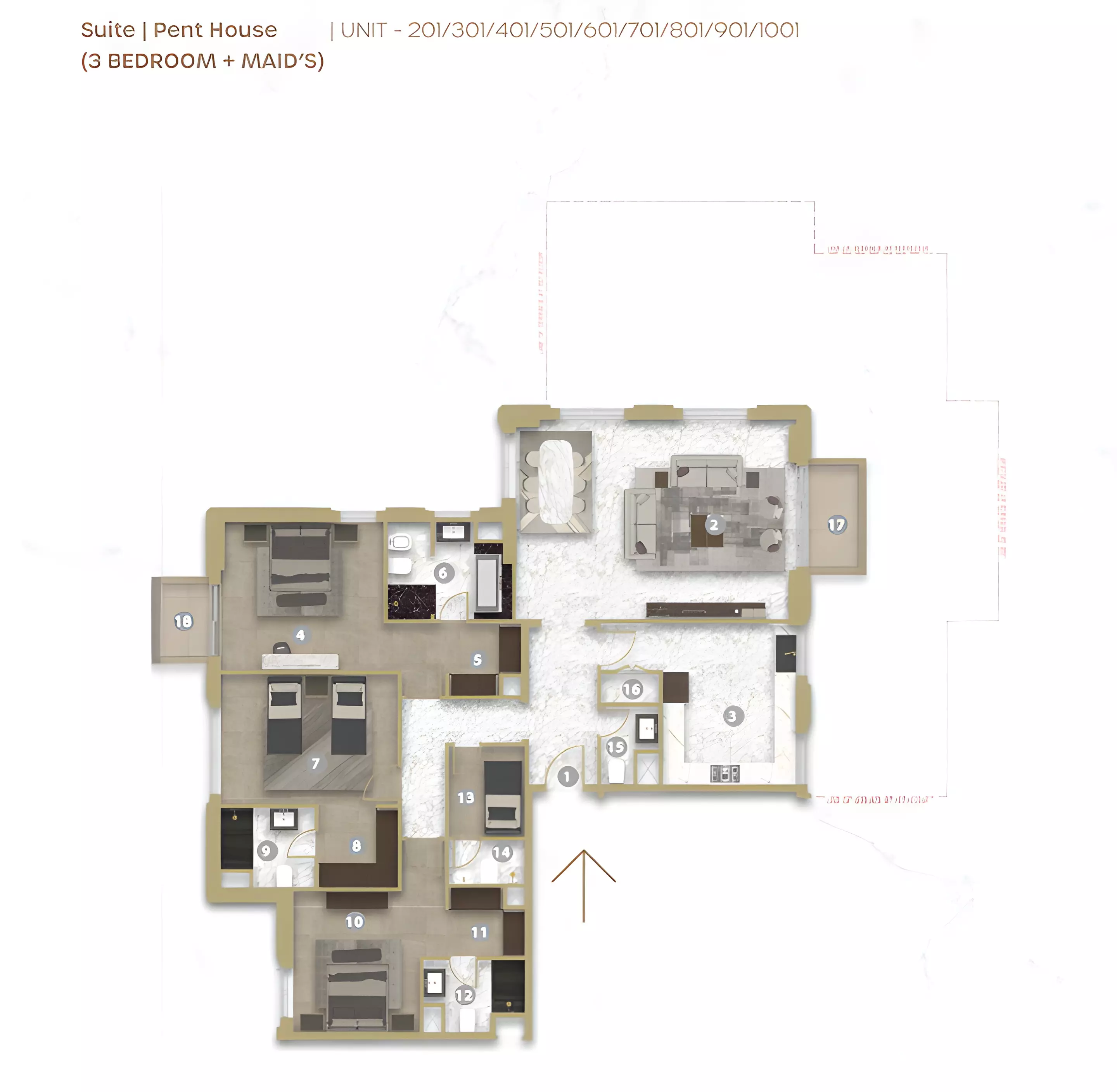 Unit floor plan image