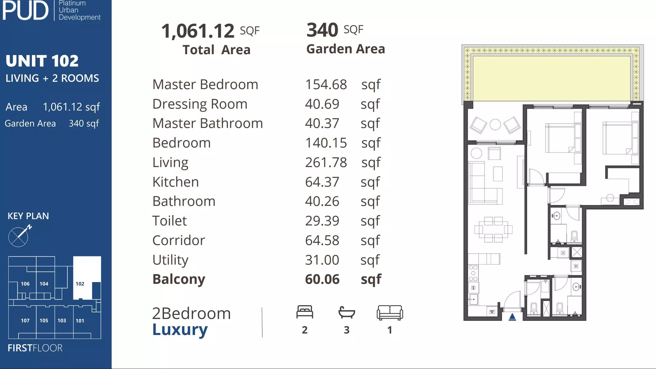Unit floor plan image