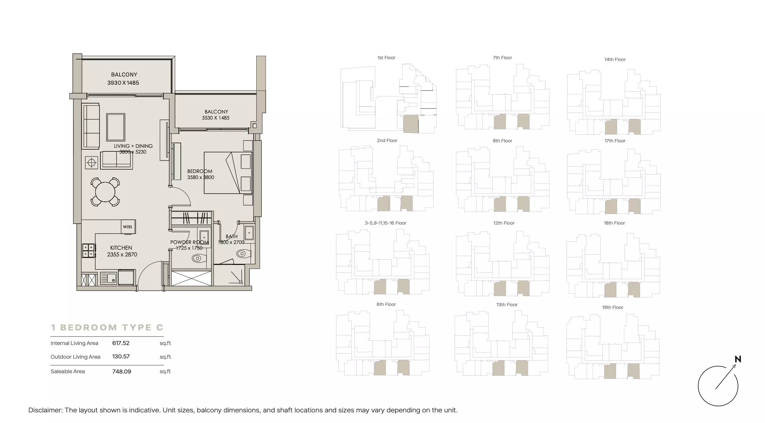 صورة مخطط ارضية الوحدة