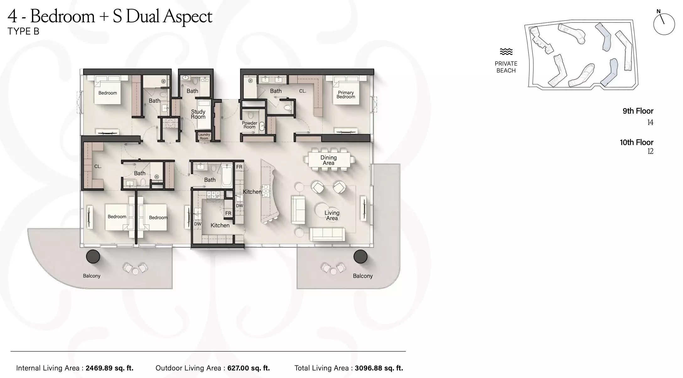 Unit floor plan image