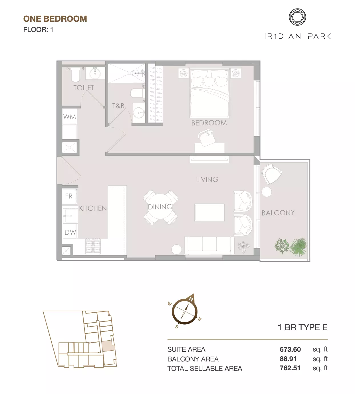 Unit floor plan image