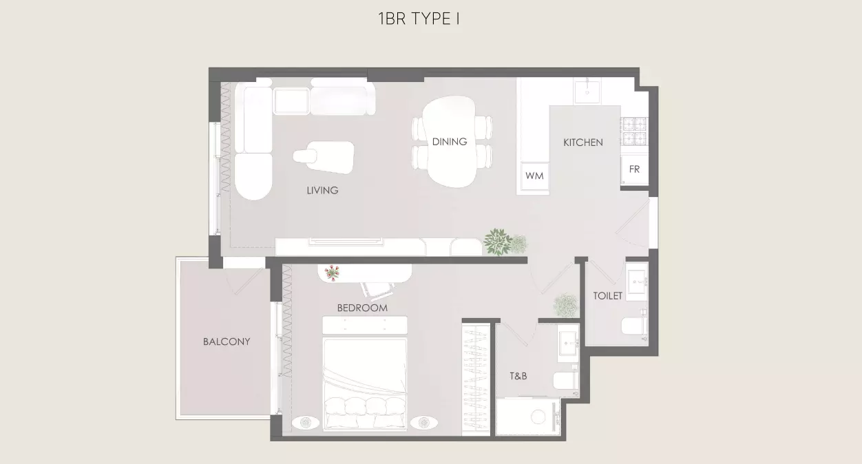 Unit floor plan image