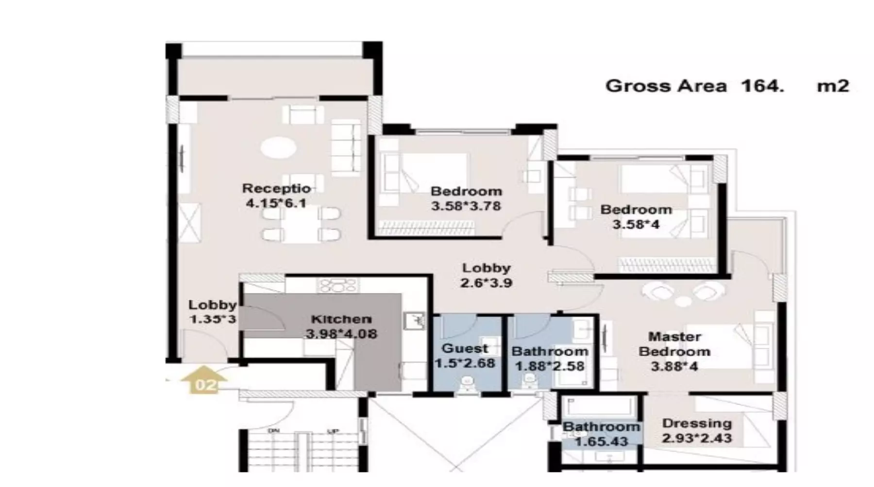 Unit floor plan image