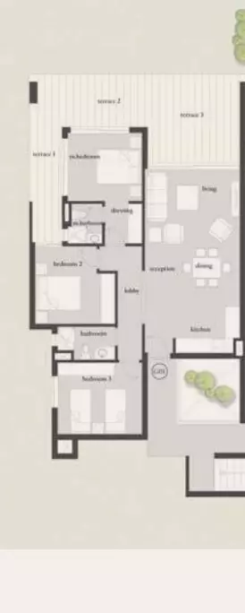 Unit floor plan image