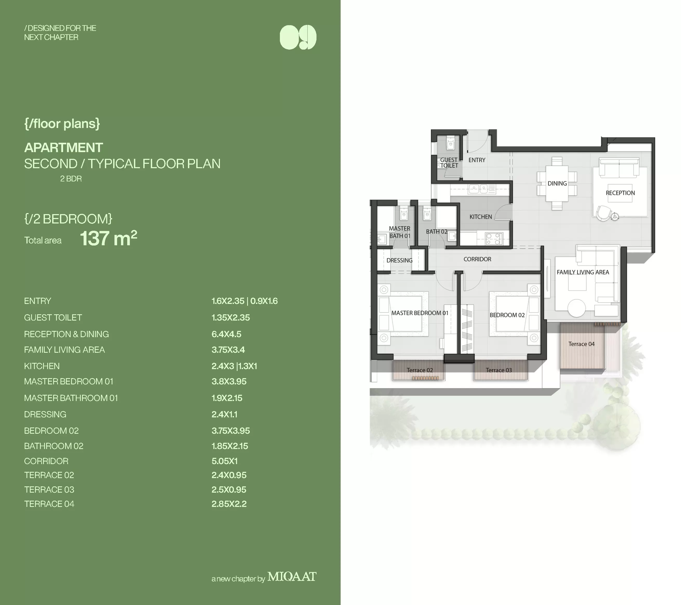 صورة مخطط ارضية الوحدة