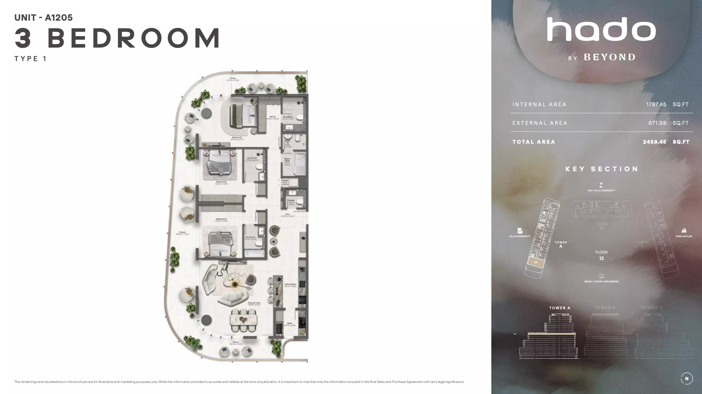 Unit floor plan image