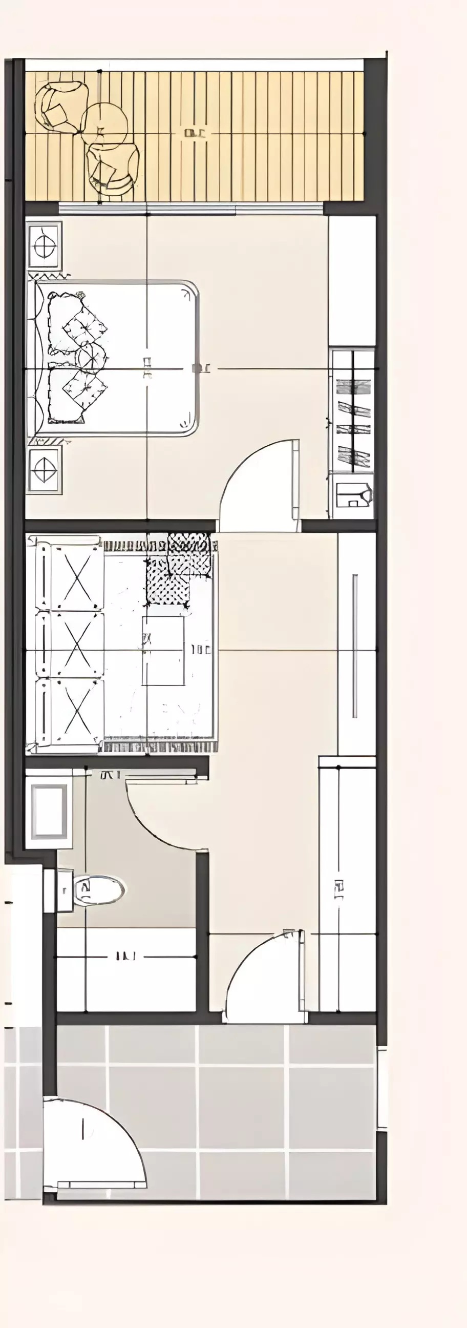 صورة مخطط ارضية الوحدة