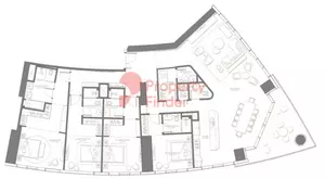 Palm Beach Towers T2-Unit 03 Level 36-45, 4 beds