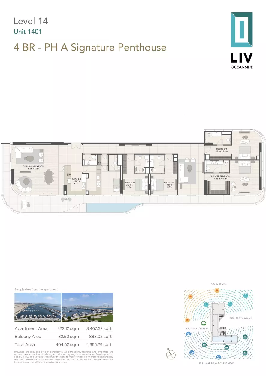 Unit floor plan image