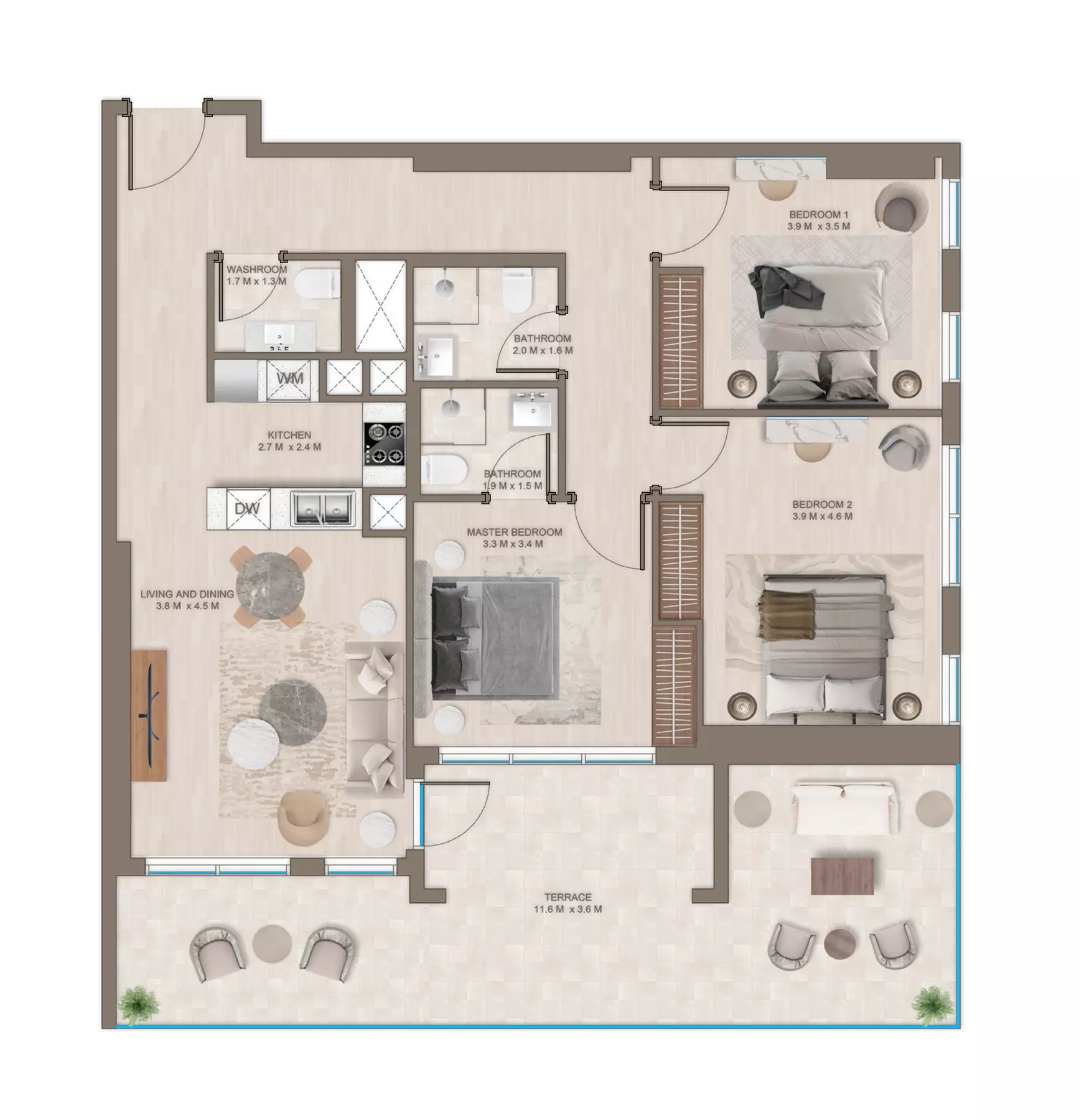 Unit floor plan image
