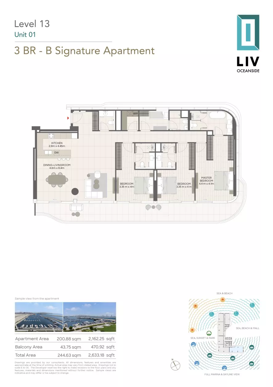 Unit floor plan image