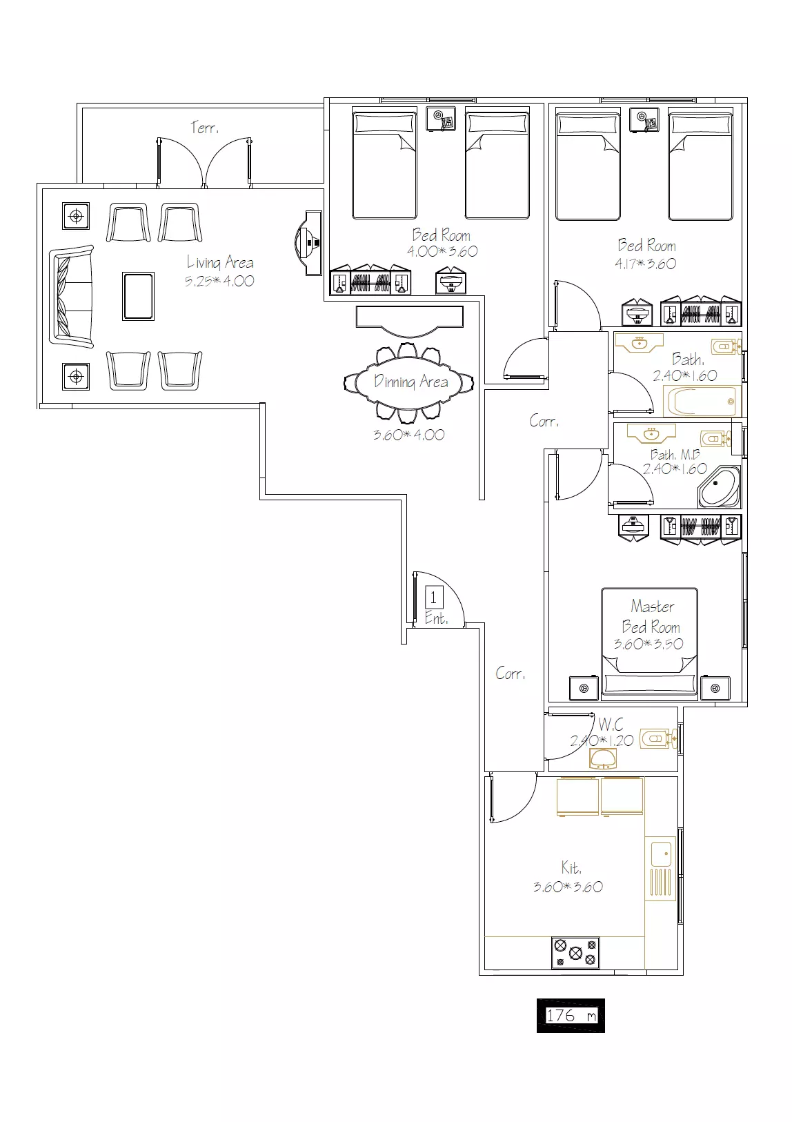 Unit floor plan image