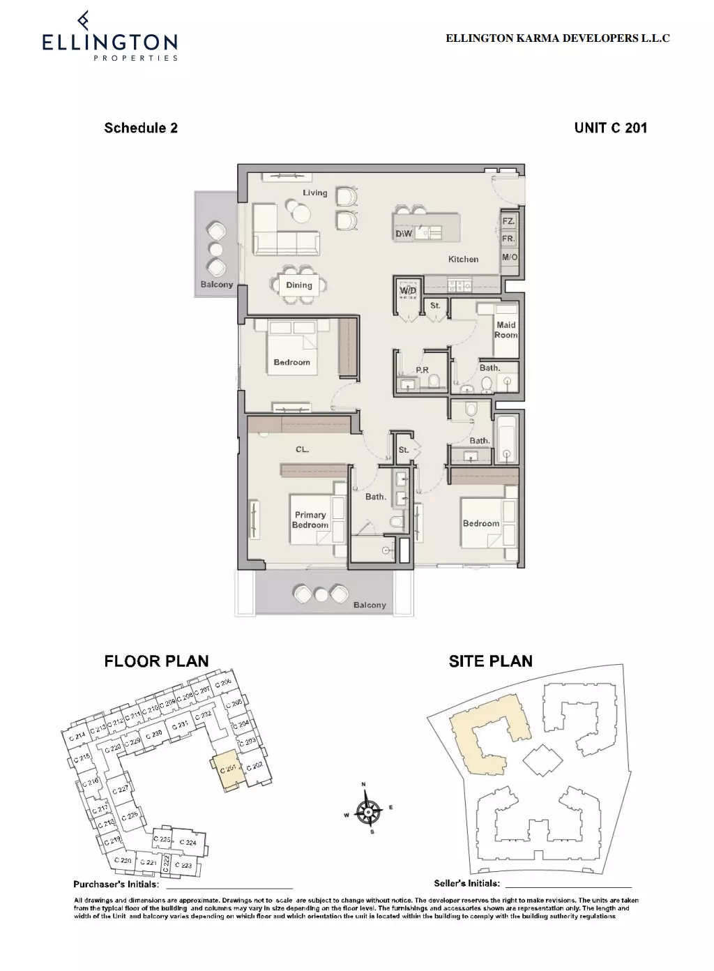 Belgravia Gardens Type C201 | Building 3, 3 beds