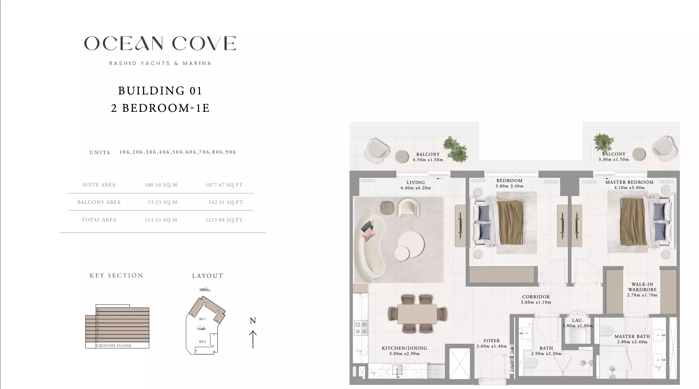 Unit floor plan image