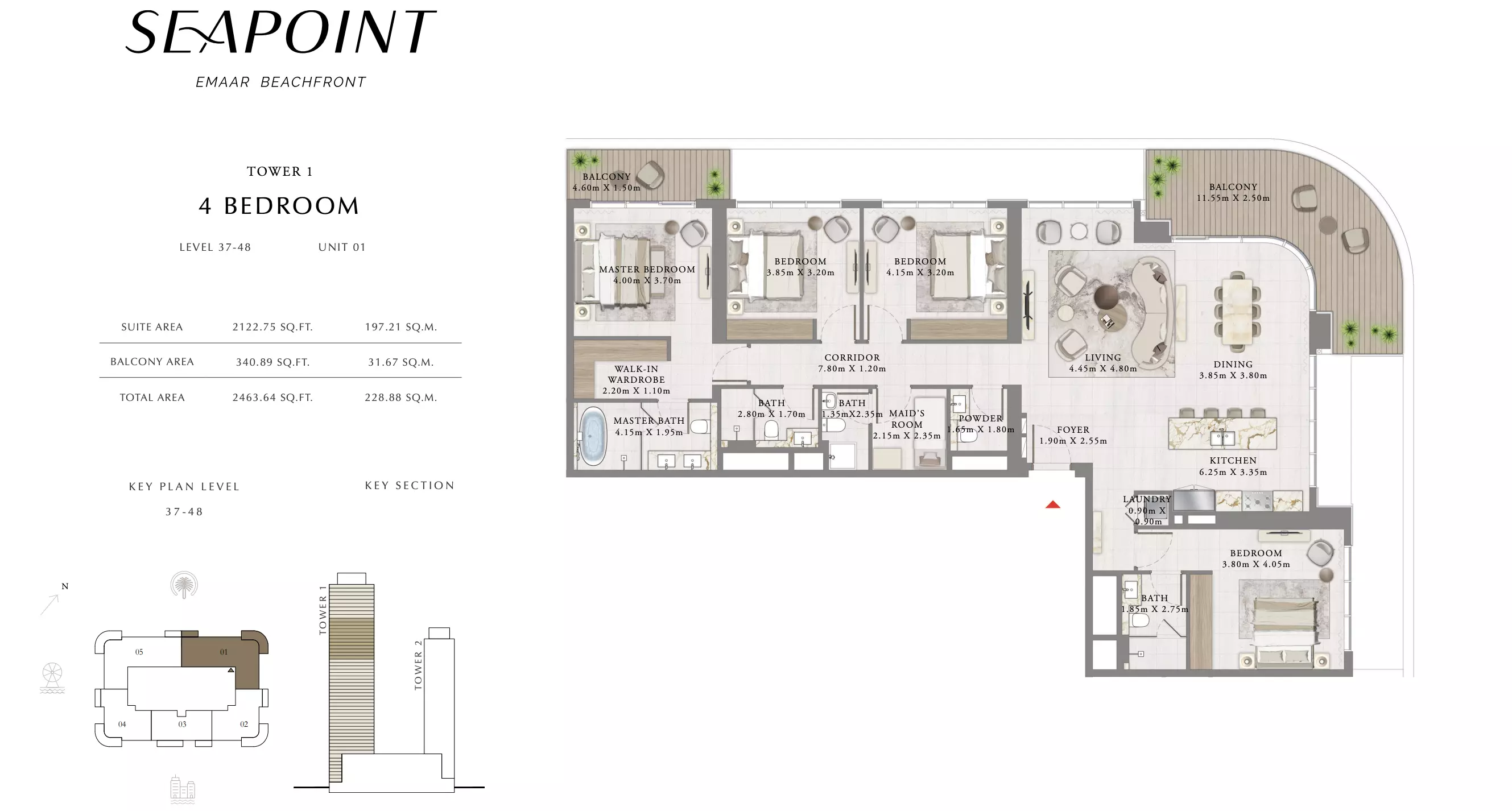 Unit floor plan image