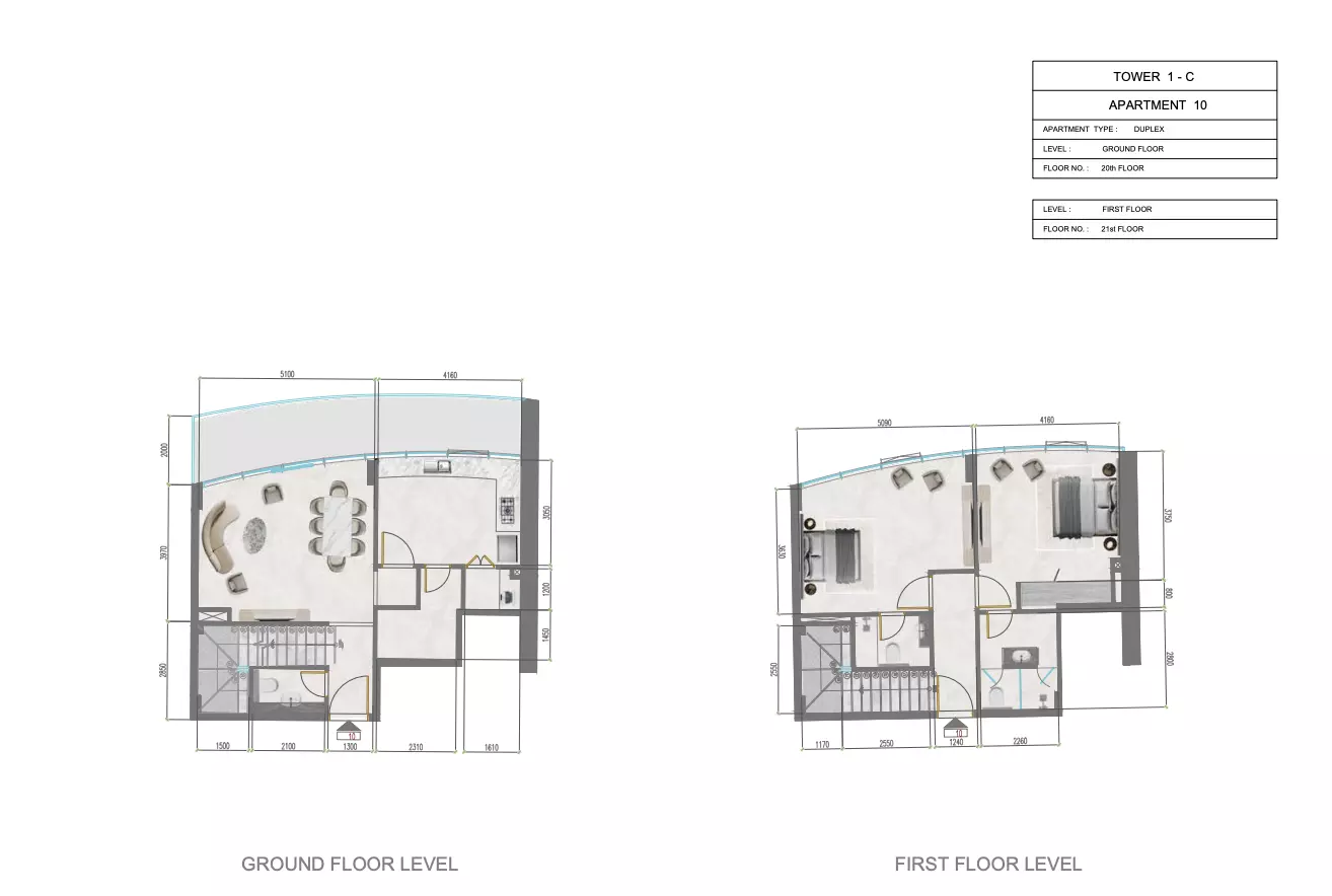 Orchid Towers Phase 1 - Type 4-Tower C Floor Plan