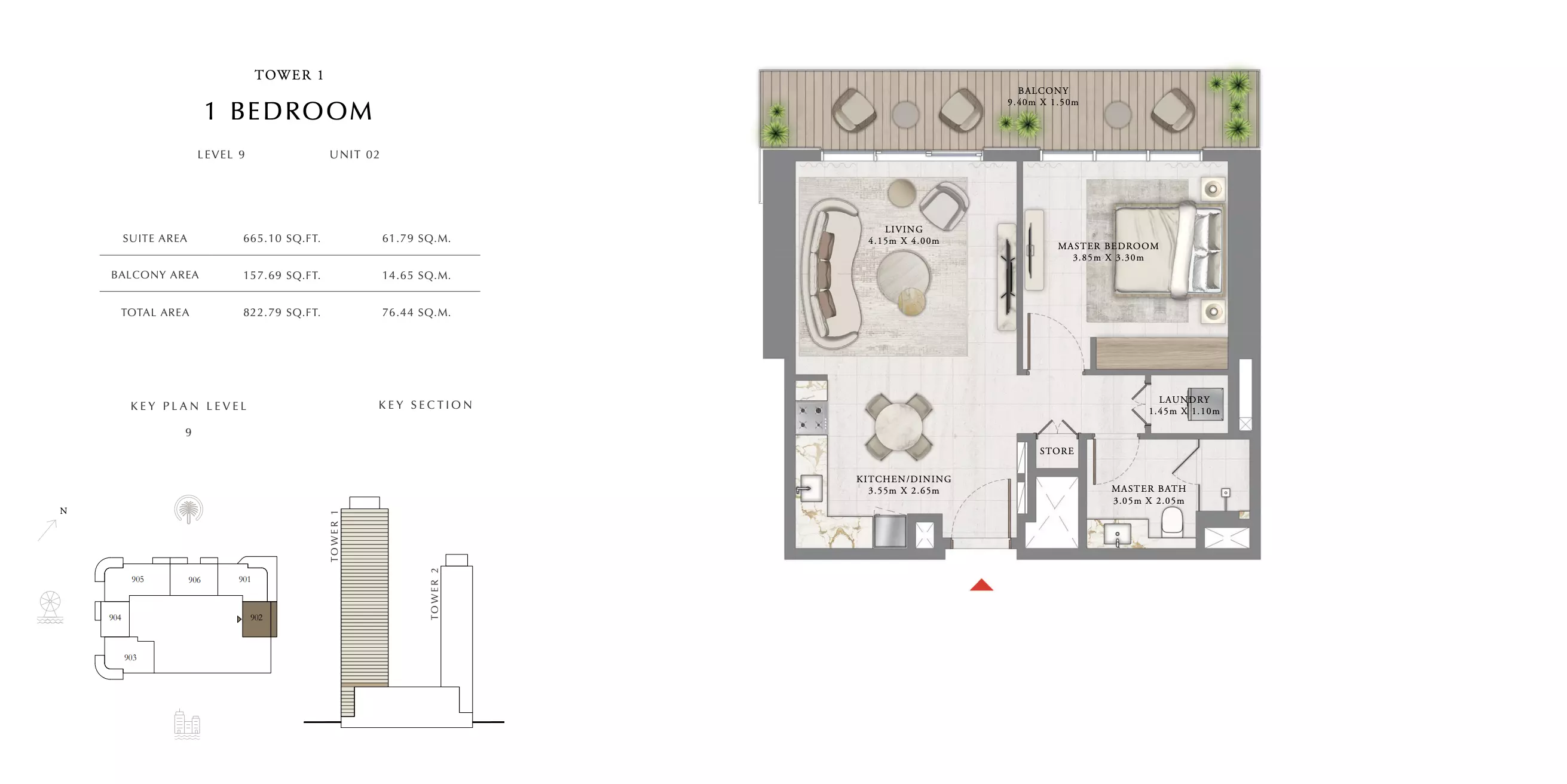 Unit floor plan image