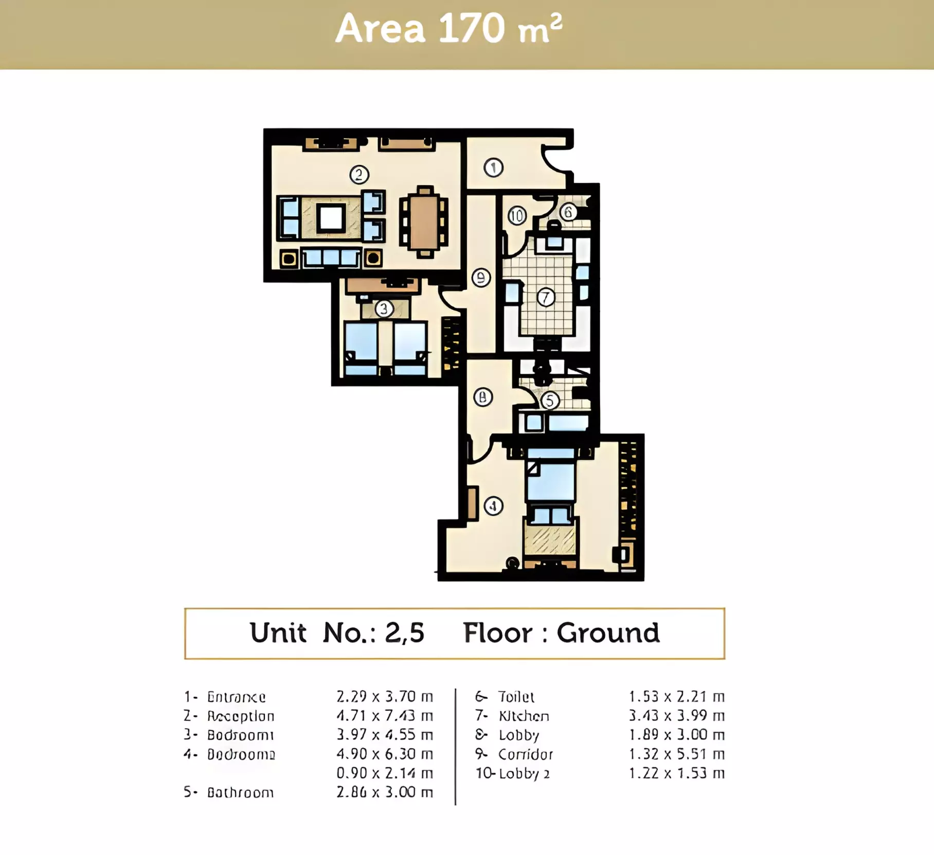 Unit floor plan image