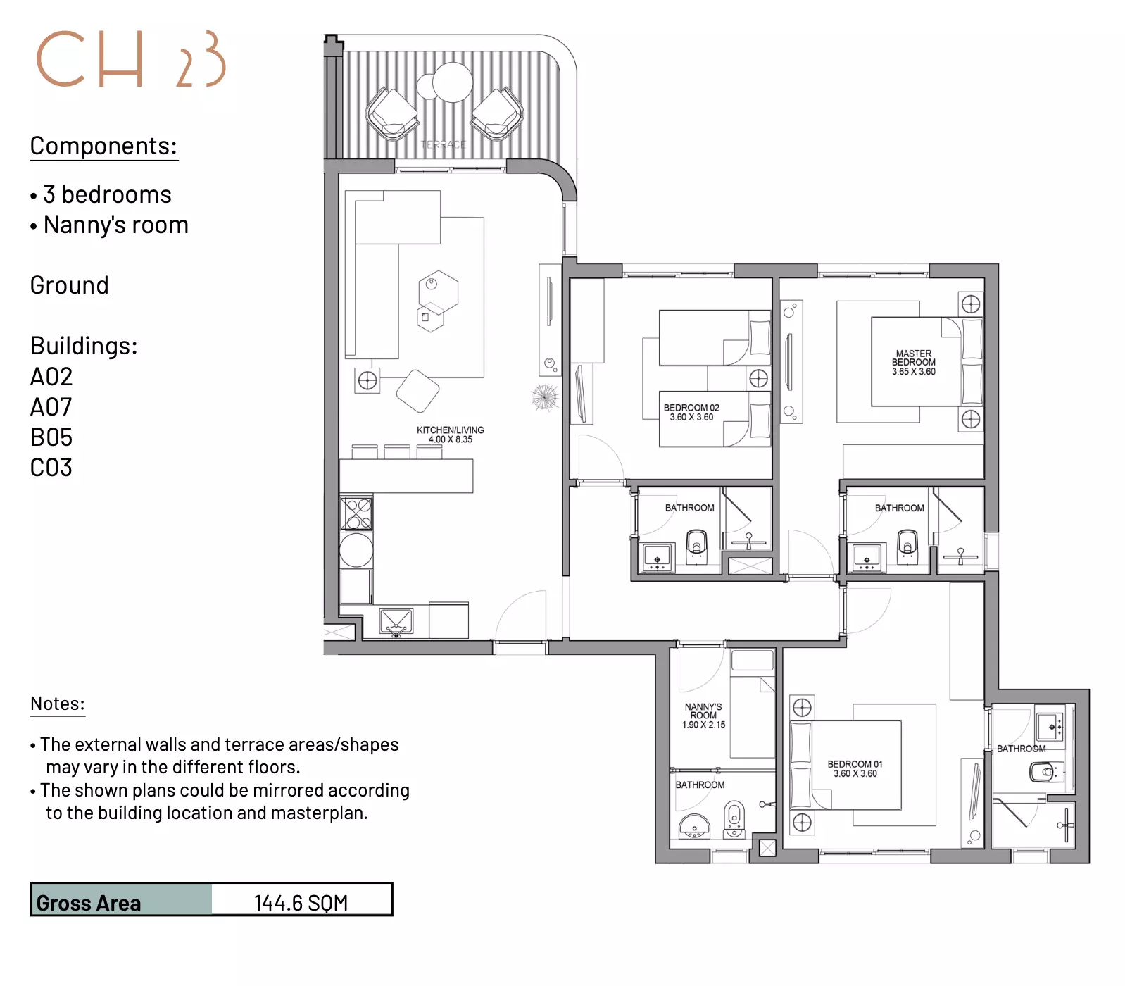 Unit floor plan image