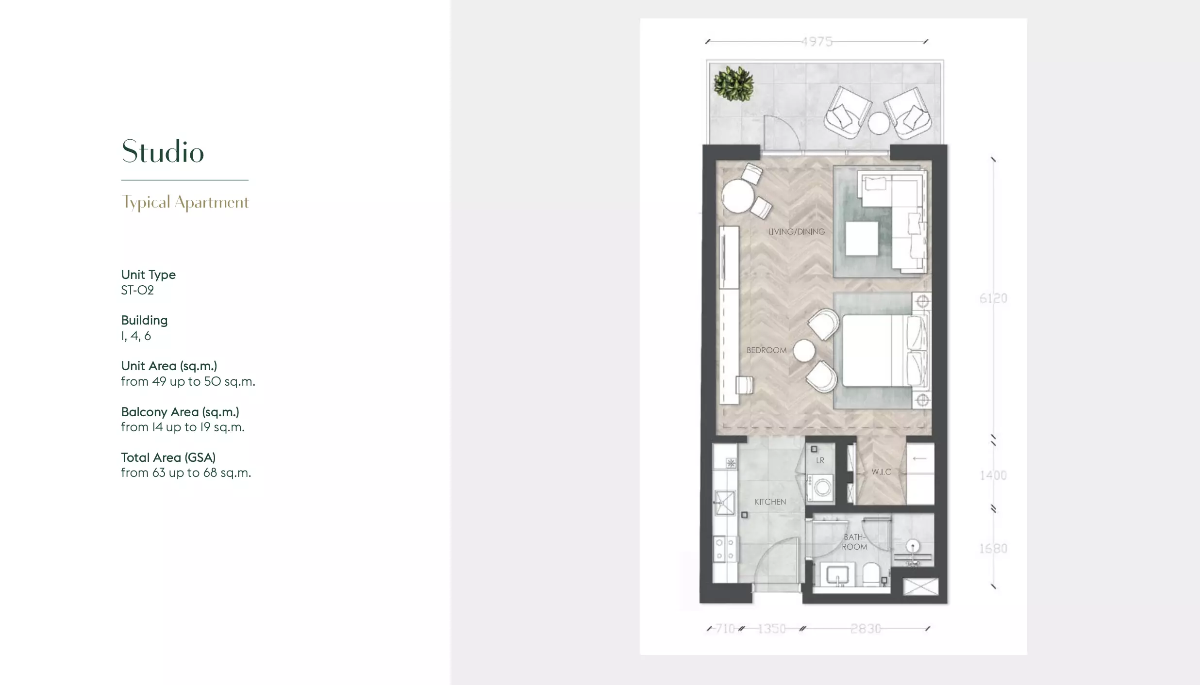 Unit floor plan image