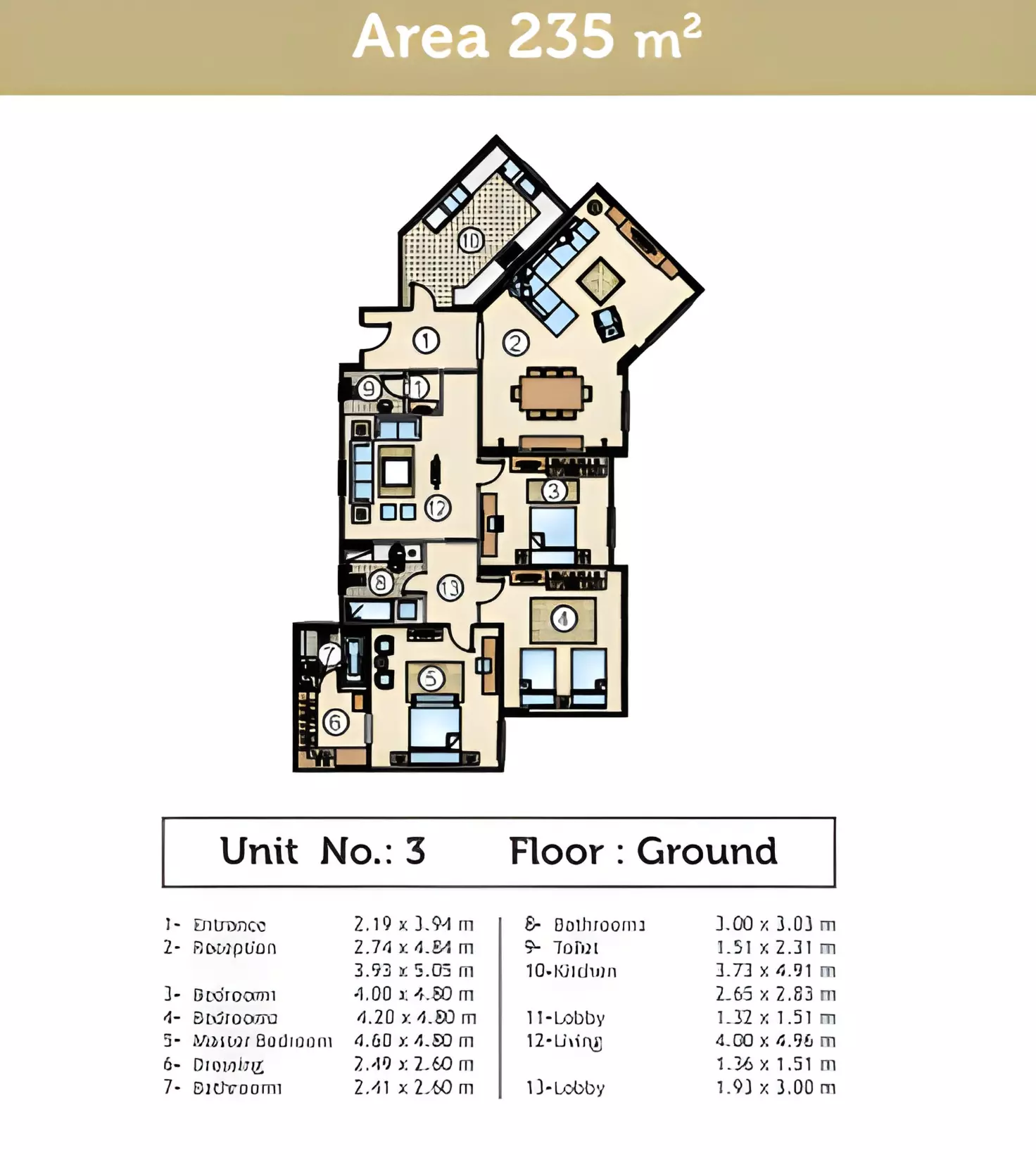 Unit floor plan image