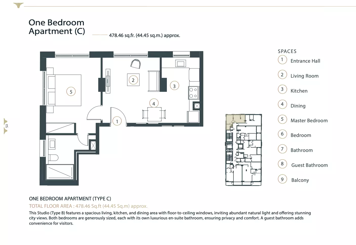 Unit floor plan image