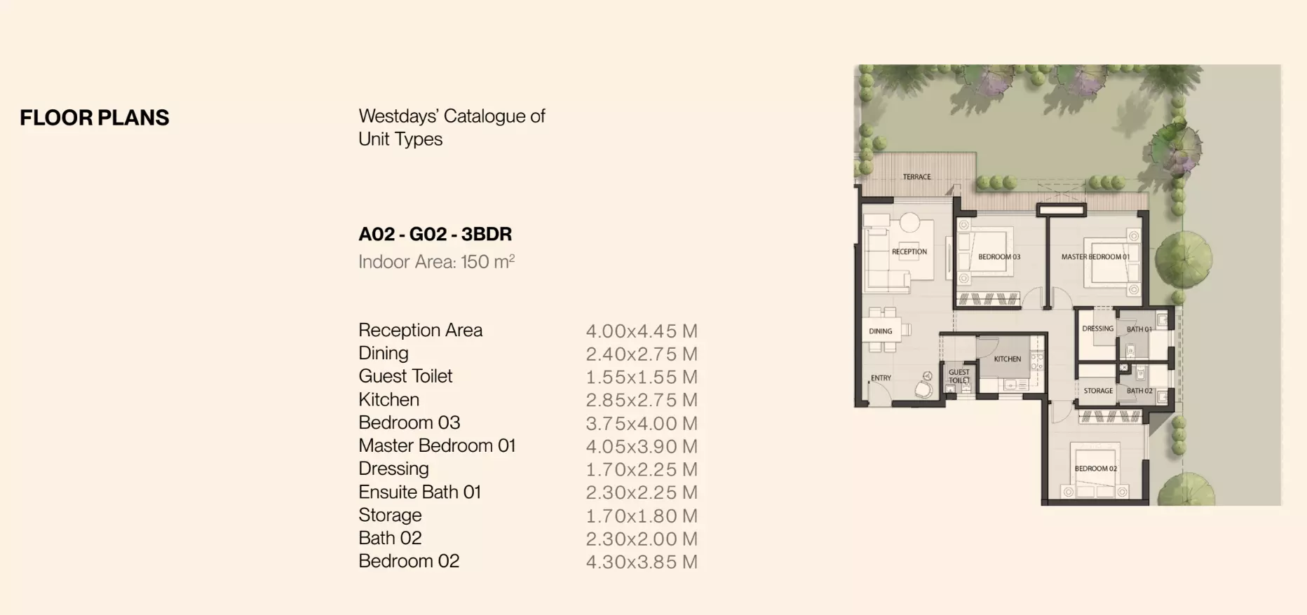 Unit floor plan image