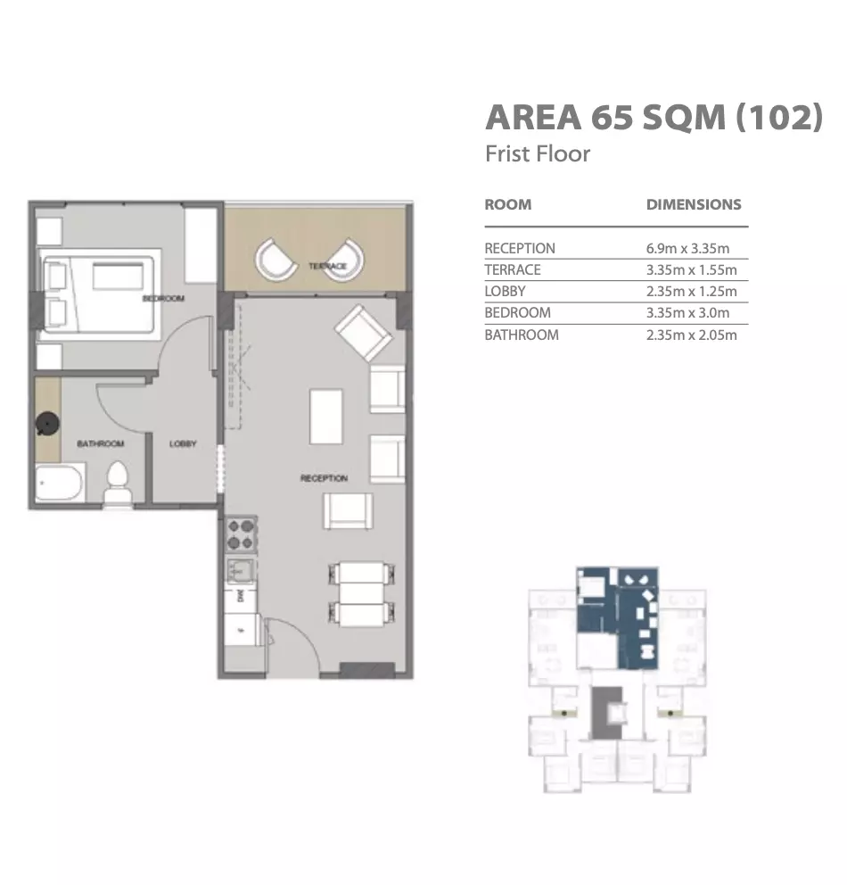 Unit floor plan image