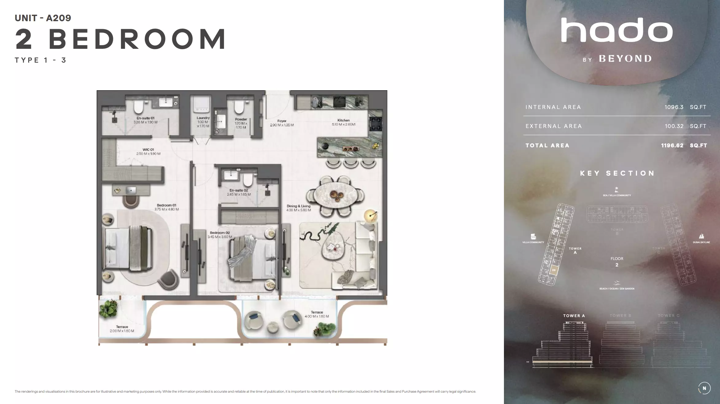 Unit floor plan image