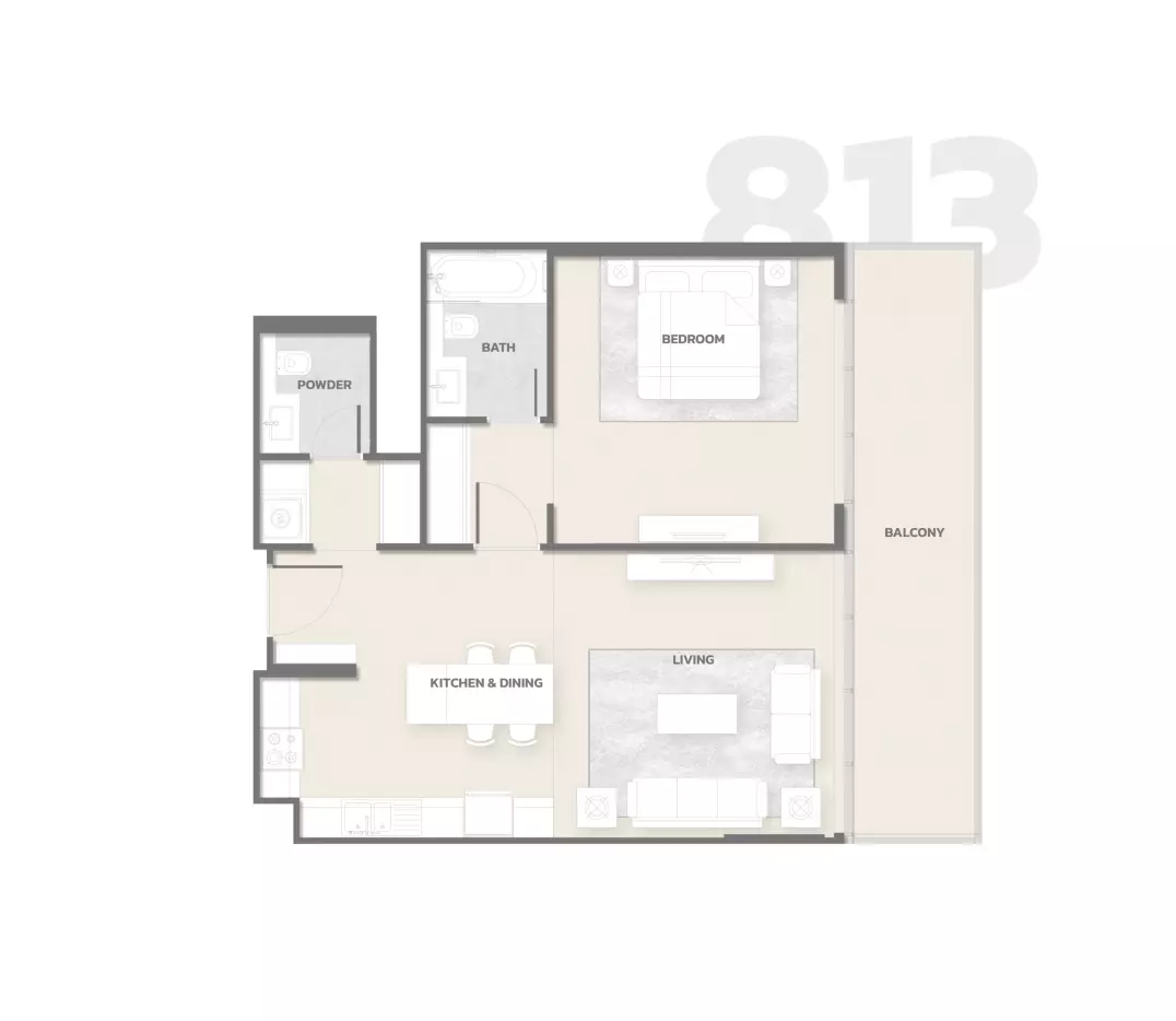 Unit floor plan image