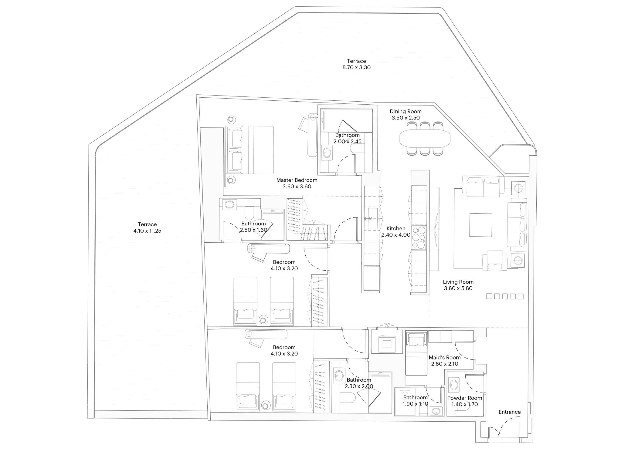Unit floor plan image