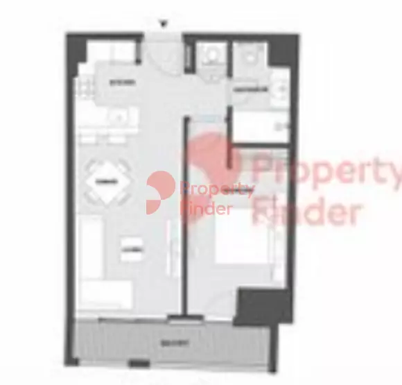 15 Northside Tower B Unit 209, Second Floor, 1 bed